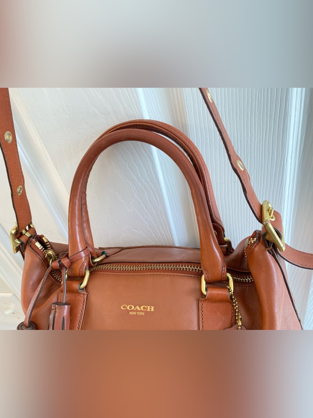 Vintage Coach Legacy Candace Carryall Coach-21132 Good Condition clean interior - Picture 10 of 15
